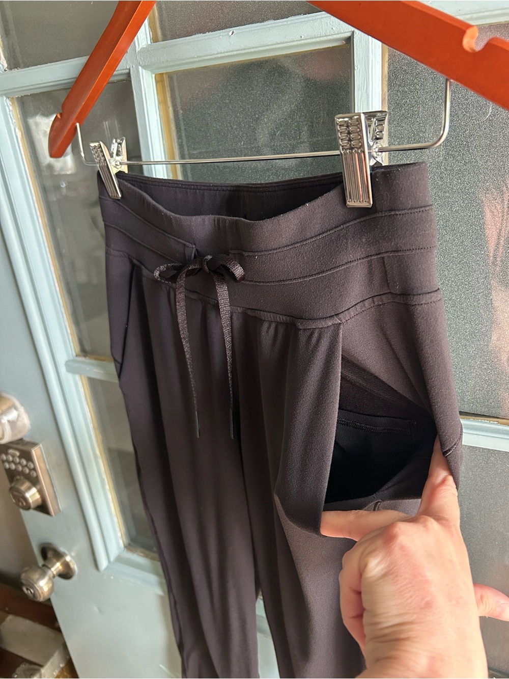Lululemon Ready To Rulu Jogger Drawstring Sweat Pant 29" Inseam Black Sz 4 W5BXO - Picture 7 of 9
